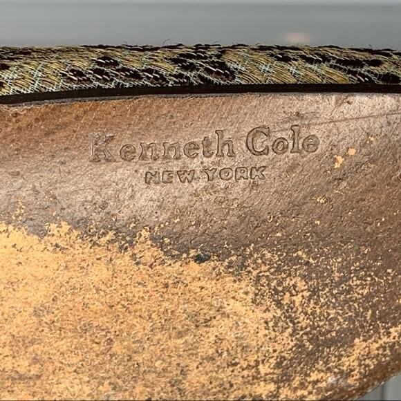 Kenneth Cole Vintage New York High Heels Textured Snake Skin Size 7 - Picture 12 of 16